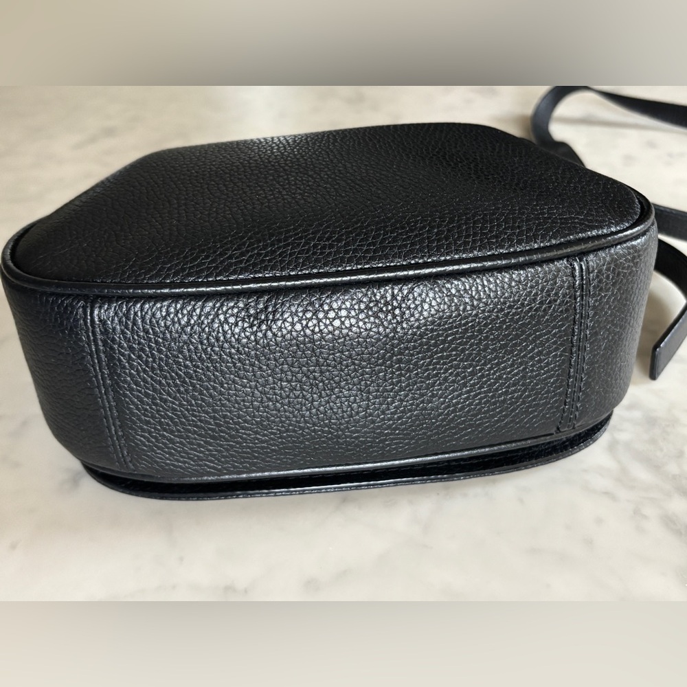 Marc Jacobs Empire City Black Pebbled Leather Crossbody Bag - Picture 5 of 11